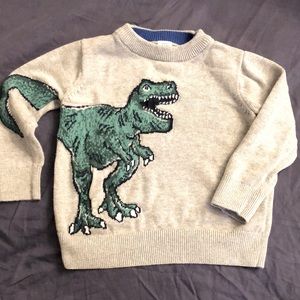 GAP 2T Dinosaur sweater